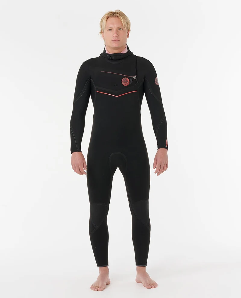 F-Bomb Fusion 5/4 Chest Zip With Hood Fullsuit Wetsuit