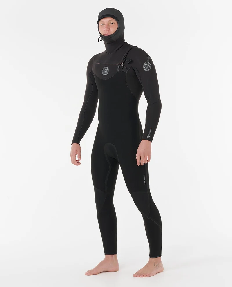 Flashbomb 5/4 Chest Zip With Hood Fullsuit Wetsuit
