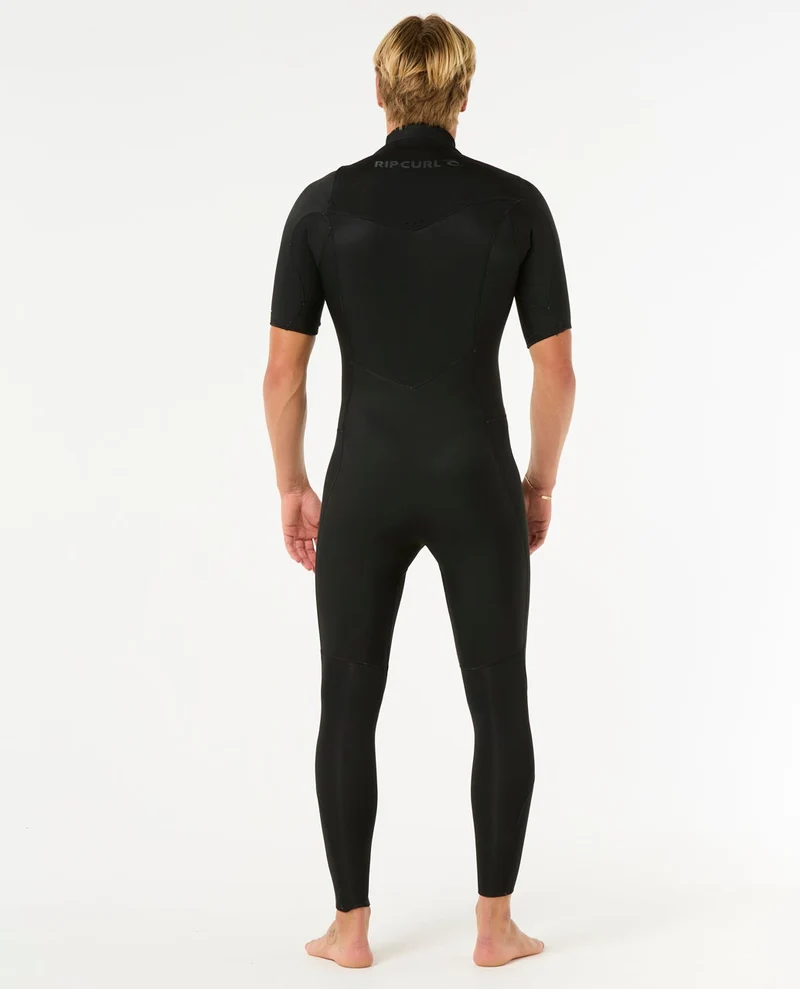 Mens Dawn Patrol 2/2 Short Sleeve Chest Zip Wetsuit