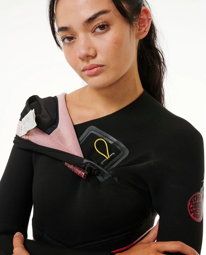 Womens Flashbomb Fusion 5/3 Zip Free Wetsuit Steamer