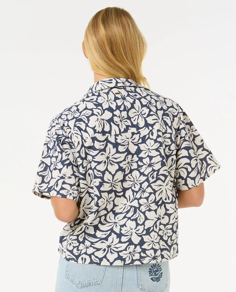 Las Dalias Short Sleeve Shirt