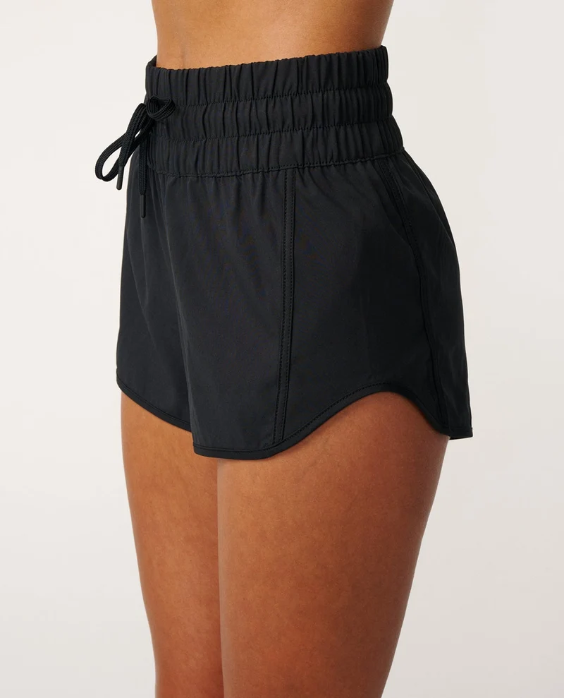 High Waist 3" Retro Volley Boardshort