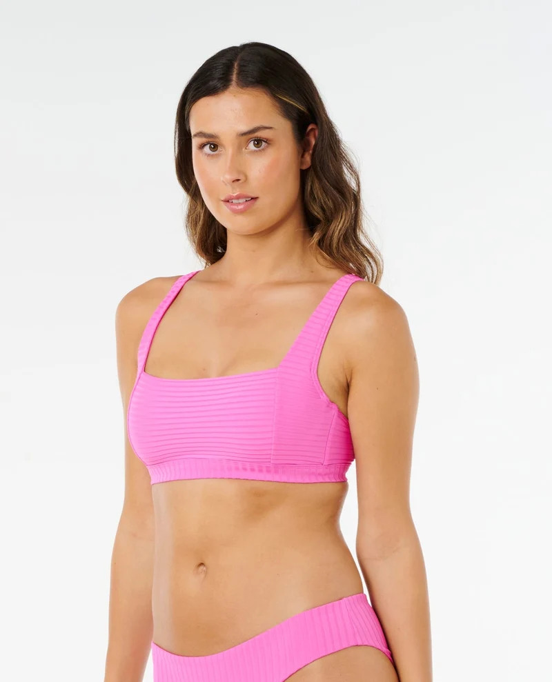 Premium Surf D-E Crop Bikini Top